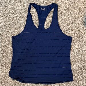 NWOT-ZYIA Navy Havana Tank Top